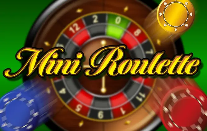 Mini Roulette – zábavná varianta rulety s rychlým průběhem a menším počtem čísel Mini ruleta s menším herním kolem, barevnými žetony a číselným rozsahem 1–12